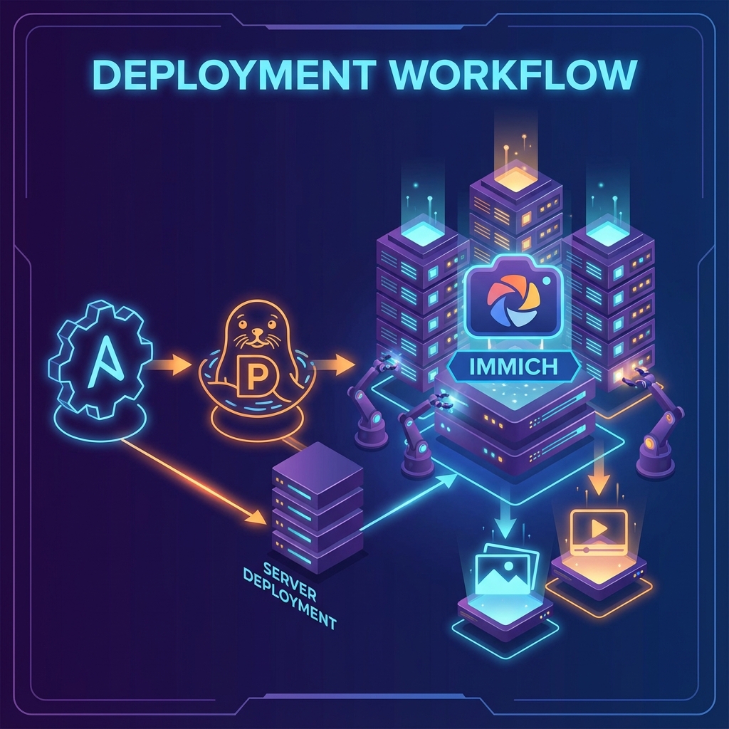 Deploying Immich with Ansible and Podman
